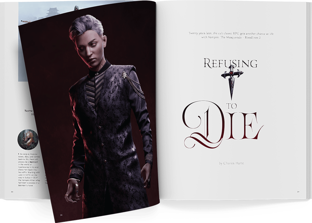 Game Informer Issue 370 Cover – Vampire: The Masquerade – Bloodlines 2 preview