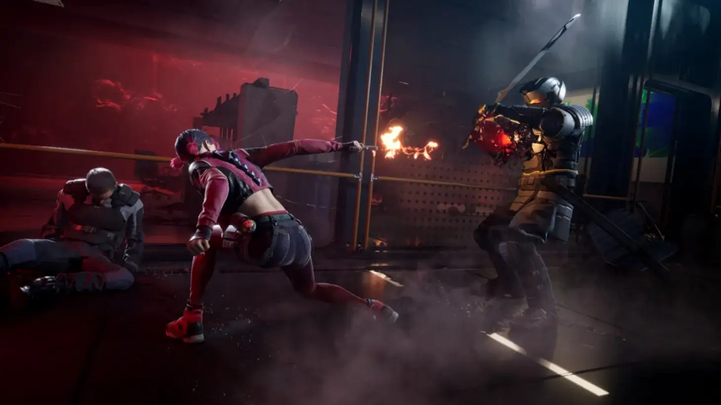 Cyberpunk Gun-Fu Action Game Spine Launches Next Summer