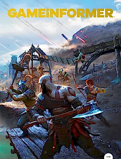 God of War Ragnarök Gold Cover