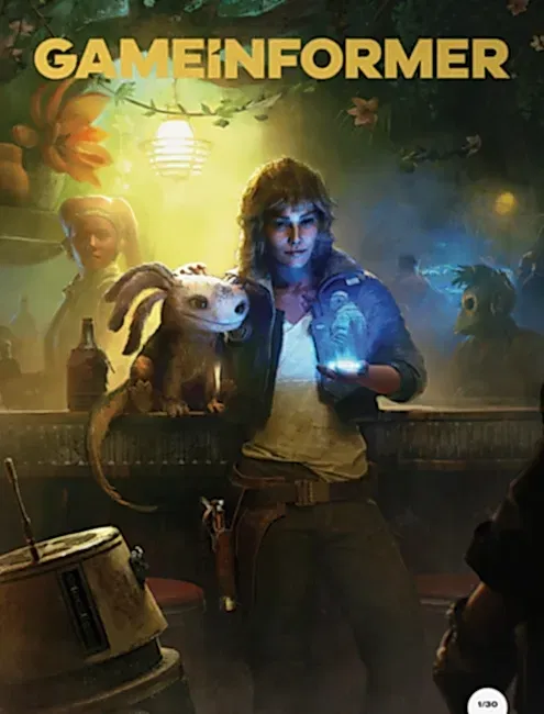 Game Informer Star Wars Outlaws Cover