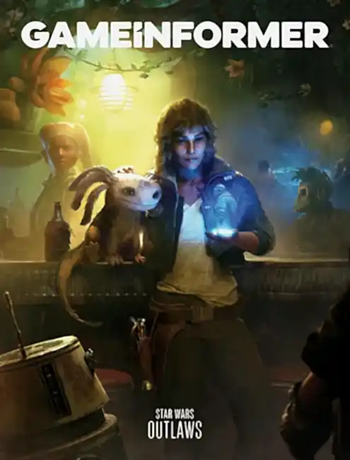 Game Informer Star Wars Outlaws Cover