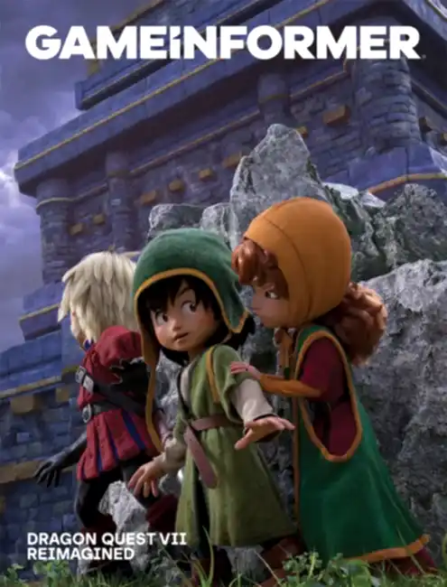 Game Informer Issue 373 Cover – Dragon Quest VII Reimagined
